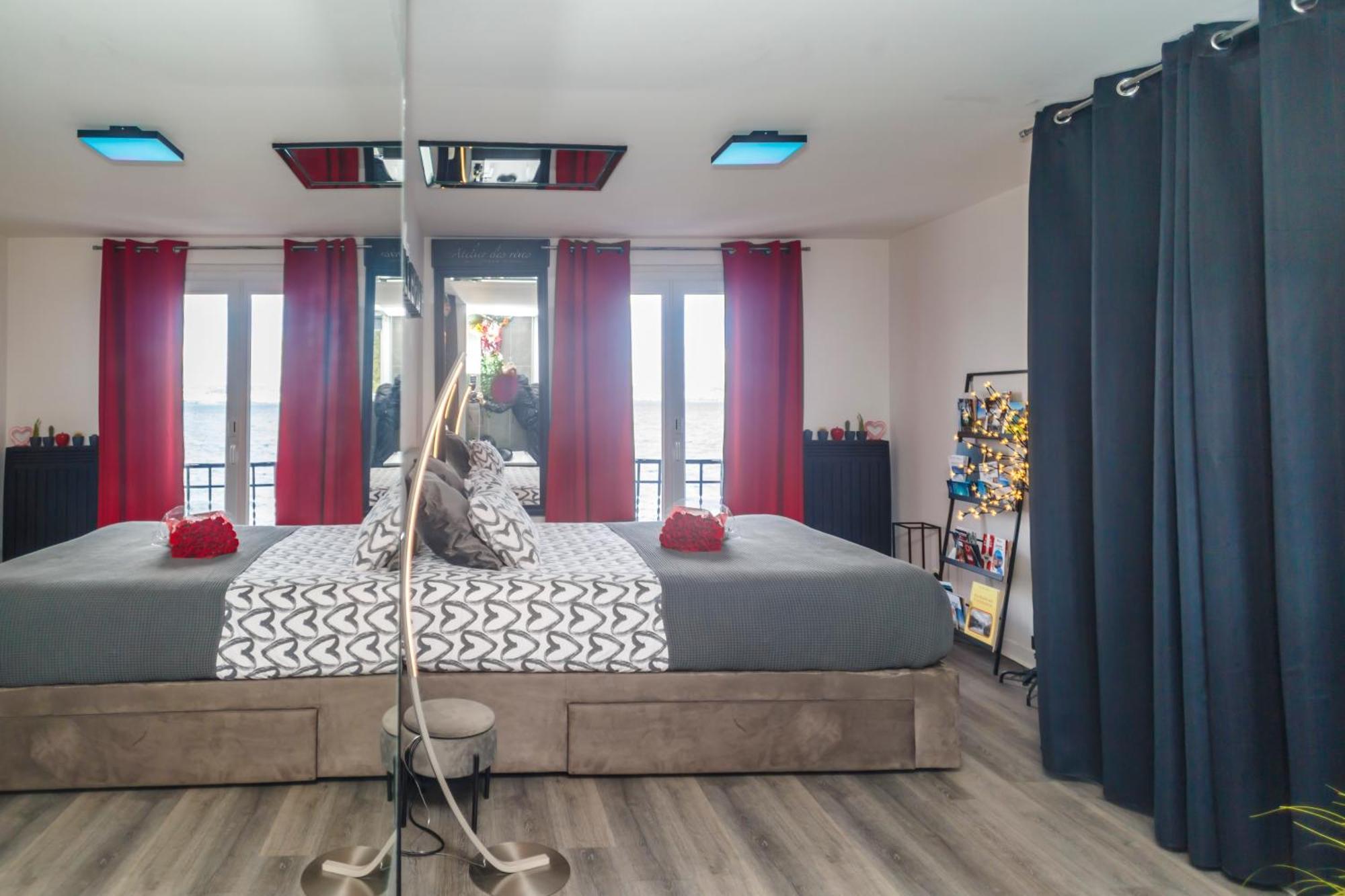 Bellerive Love Suite Magnifique Vue Lac 安菲翁·莱斯·班恩斯 外观 照片